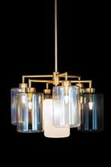 Suspension circulaire atelier chic 7 lumières Louise. Brand Von Egmond. Suspension circulaire atelier chic 7 lumières Louise. Brand Von Egmond.