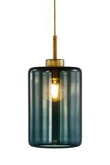 Suspension une lumière lanterne en verre gris Louise. Brand Von Egmond. Suspension une lumière lanterne en verre gris Louise. Brand Von Egmond.