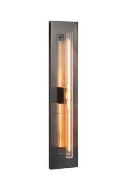 Linea silver rectangular wall light. Brand Von Egmond. 