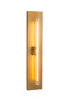 Linea vertical gold wall light. Brand Von Egmond. 
