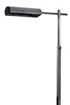 Patinated black metal reading lamp LD63. Casadisagne. 