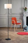 Slim floorlamp  in brass LD12. Casadisagne. 