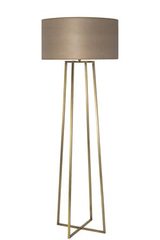 Grand lampadaire quatre pieds reliés en laiton LD76. Casadisagne. Grand lampadaire quatre pieds reliés en laiton LD76. Casadisagne.