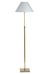 Lampadaire droit téléscopique en tubes ronds doré mat LD22. Casadisagne. Lampadaire droit téléscopique en tubes ronds doré mat LD22. Casadisagne.
