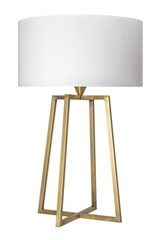 Brass four-legged table lamp L176. Casadisagne. 