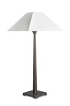 Table lamp with white pyramid lampshade L113. Casadisagne. 