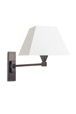 AL2250 bronze articulated arm wall lamp. Casadisagne. 