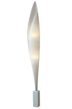 Envol floor lamp in double wing of Japanese paper. Céline Wright. 