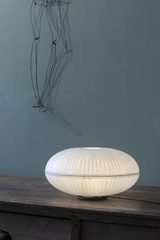 Crystal L ellipse table lamp. Céline Wright. 
