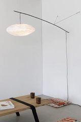 Nuage perché à une branche remote wall lamp small model. Céline Wright. 
