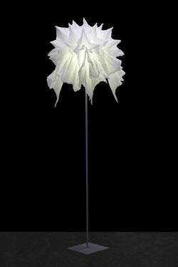 Coraline lampadaire blanc. Charlot&Cie. 