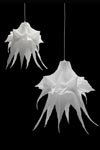 Volubile large pendant model in crumpled paper. Charlot&Cie. 