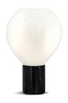 Circé lampe de table en marbre noir. Concept Verre. 