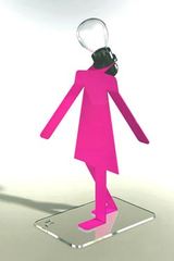 Moonwalkette fushia. Concept Verre. Moonwalkette fushia. Concept Verre.