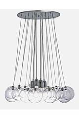 Orchestra suspension 16 boules et 4 ampoules. Concept Verre. Orchestra suspension 16 boules et 4 ampoules. Concept Verre.