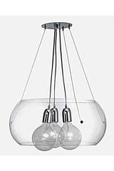 Prélude suspension avec 3 ampoules. Concept Verre. Prélude suspension avec 3 ampoules. Concept Verre.