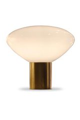 Ratapinhata lampe de table champignon en laiton brossé. Concept Verre. Ratapinhata lampe de table champignon en laiton brossé. Concept Verre.