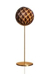 Dune large chocolate and gold table lamp. Concept Verre. Dune large chocolate and gold table lamp. Concept Verre.