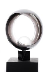 Okio black marble table lamp. Concept Verre. Okio black marble table lamp. Concept Verre.