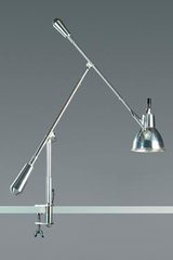 Desk lamp on vise with double pendulum. Contract&More. Desk lamp on vise with double pendulum. Contract&More.