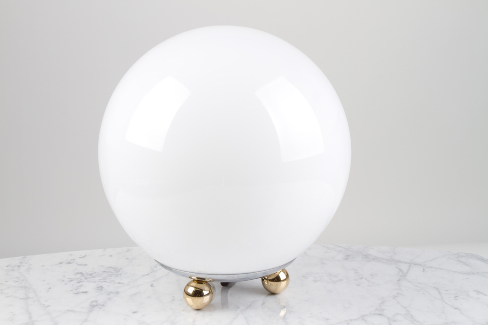 Lampe Boule C Blanche - Vegasdeco Décoration et poterie