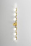 Backstage 6-light bathroom wall lamp in polished brass. CVL Luminaires. 