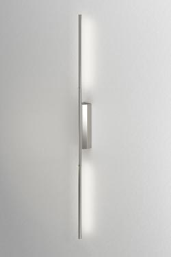 IP Link bathroom wall lamp in polished nickel 96 cm. CVL Luminaires. 