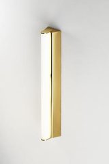 IP Metrop bathroom wall lamp in polished brass 32.5 cm. CVL Luminaires. 