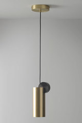 Calée V3 suspension design, cylindrique, graphite et dorée . CVL Luminaires. Calée V3 suspension design, cylindrique, graphite et dorée . CVL Luminaires.