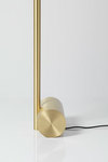 Floor lamp Calée XS, satin brass. CVL Luminaires. 