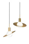 Petite suspension design très originale, Saturne. CVL Luminaires. 