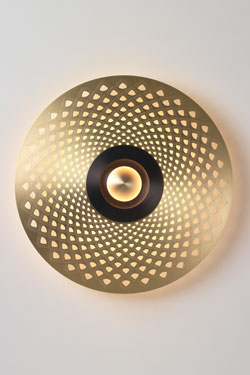 EARTH-MANDALA Wall lamp small model. CVL Luminaires. 