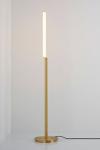 Signal solo 176 minimalist floor lamp in gold. CVL Luminaires. 