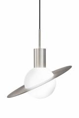 Saturne XS suspension planète argentée. CVL Luminaires. Saturne XS suspension planète argentée. CVL Luminaires.