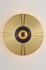 Atmos Éclat gold Art Deco sconce. CVL Luminaires. 