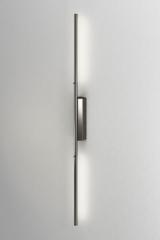 Link double wall lamp with integrated LED reading light 96cm. CVL Luminaires. 