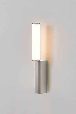 Signal 345 neon light fitting nickel finish. CVL Luminaires. 