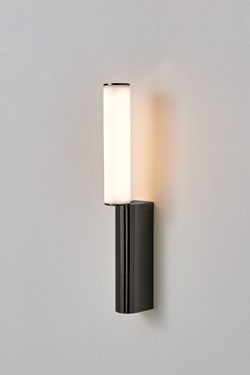 Signal 345 retro wall light in black brass. CVL Luminaires. 