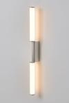 Signal 720 double silver retro style wall light . CVL Luminaires. 