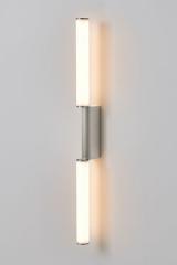 Signal 720 double silver retro style wall light . CVL Luminaires. 