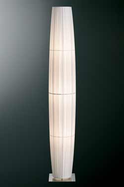 Colonne lampadaire blanc 165cm. Dix Heures Dix. 