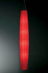 Colonne suspension rouge 190cm. Dix Heures Dix. Colonne suspension rouge 190cm. Dix Heures Dix.