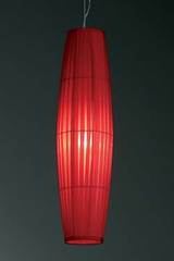 Colonne suspension rouge 60cm. Dix Heures Dix. Colonne suspension rouge 60cm. Dix Heures Dix.