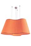 Etoile suspension en tissu orange clémentine . Dix Heures Dix. 