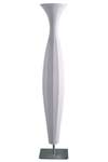 Athéna white fabric floor lamp 2.18m. Dix Heures Dix. 