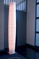 Colonne floor lamp in pleated fabric 280cm. Dix Heures Dix. Colonne floor lamp in pleated fabric 280cm. Dix Heures Dix.