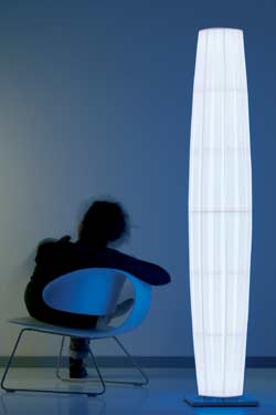 Colonne LED floor lamp RVB/RGB. Dix Heures Dix. 