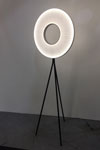 Iris floor lamp in ribbon, large model. Dix Heures Dix. 
