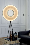 Iris floor lamp in ribbon, small model. Dix Heures Dix. 