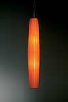 Colonne orange pendant 120cm. Dix Heures Dix. 